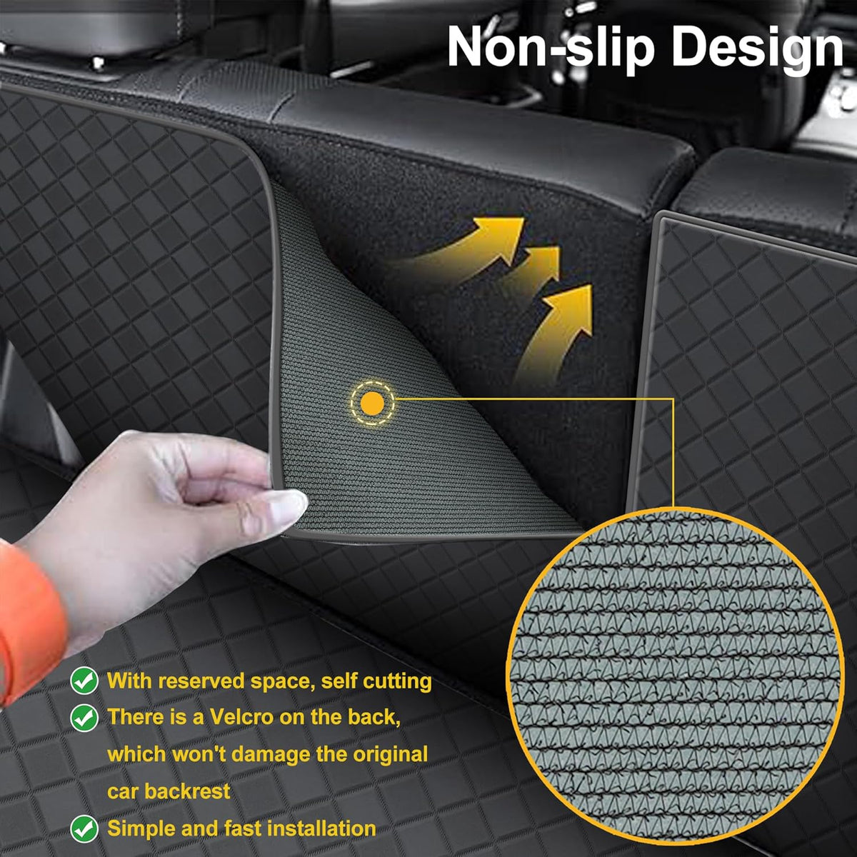 Trunk Mat &amp; Backrest Mat Compatible with 2023-2025 Mazda CX50