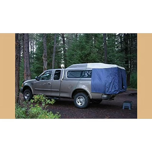 DAC DA2 Full-Size Truck Bed Tent for Caps - Fits Ford F-150 Chevy Silverado Toyota Tundra Tacoma (2005+) Tailgate = 58"" - Converts Truck with Cap into Camping Tent