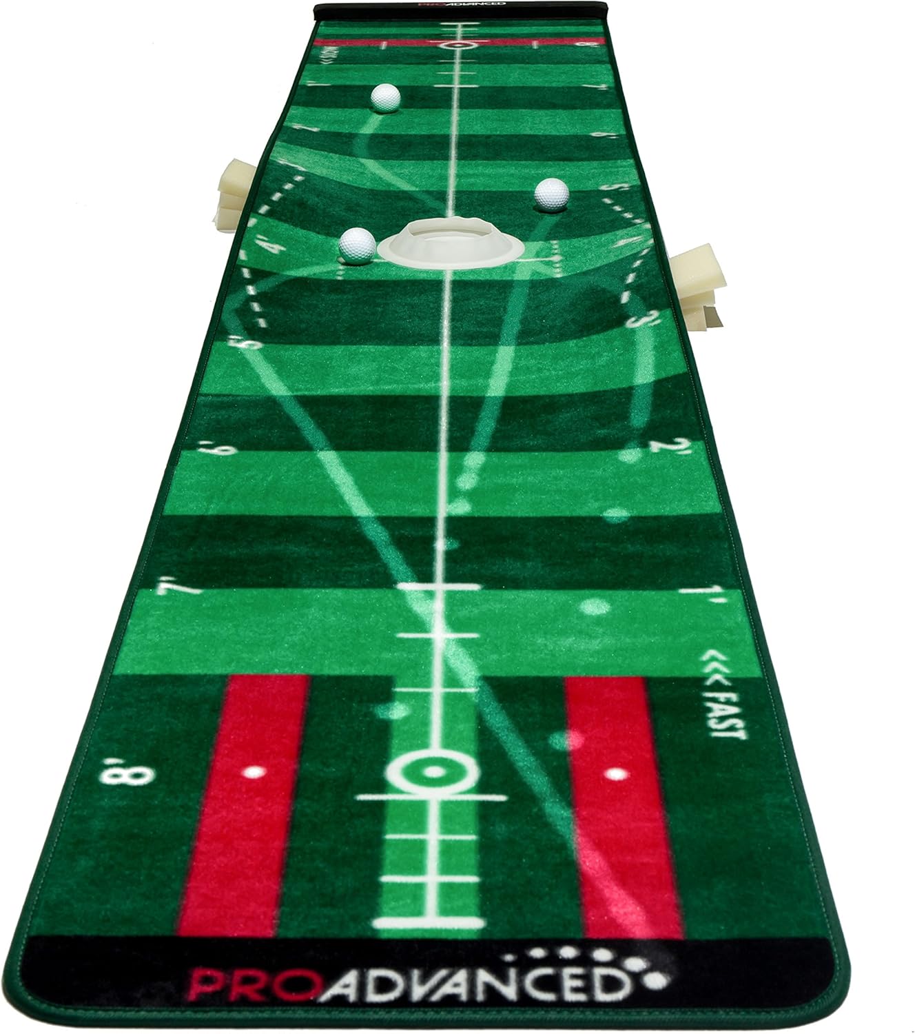 ProAdvanced ProInfinity Putting Mat - 4 Speed Golf Green Simulator
