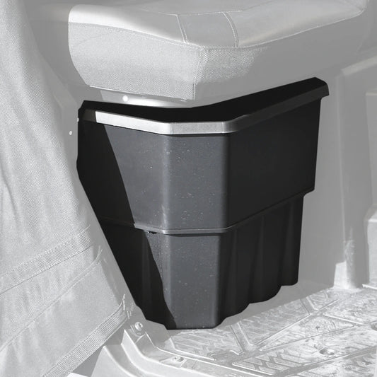 A & UTV PRO Under Seat Storage Box for 2018-2024 Polaris Ranger 1000 XP Accessories, Combined Storage Bin for Ranger Crew XP 1000, Replace OEM # 2882910 (NOT FOR Solid Door)