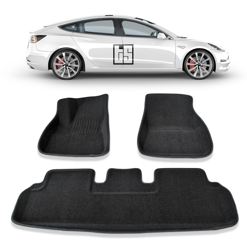 Model 3 Floor Mats – 3D Comfort & Performance