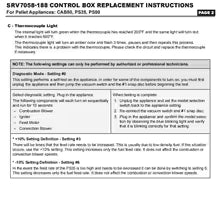 Heatilator Eco-Choice SRV7058-188 3 Speed Control Board for Eco Choice Pellet Stove Models CAB50, PS35, PS50 SRV7058-172