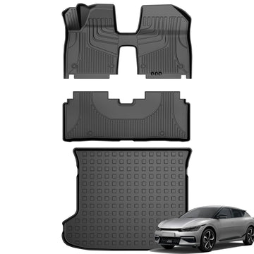 Floor Mats and Cargo Liner Compatible with 2022-2024 2025 KIA EV6
