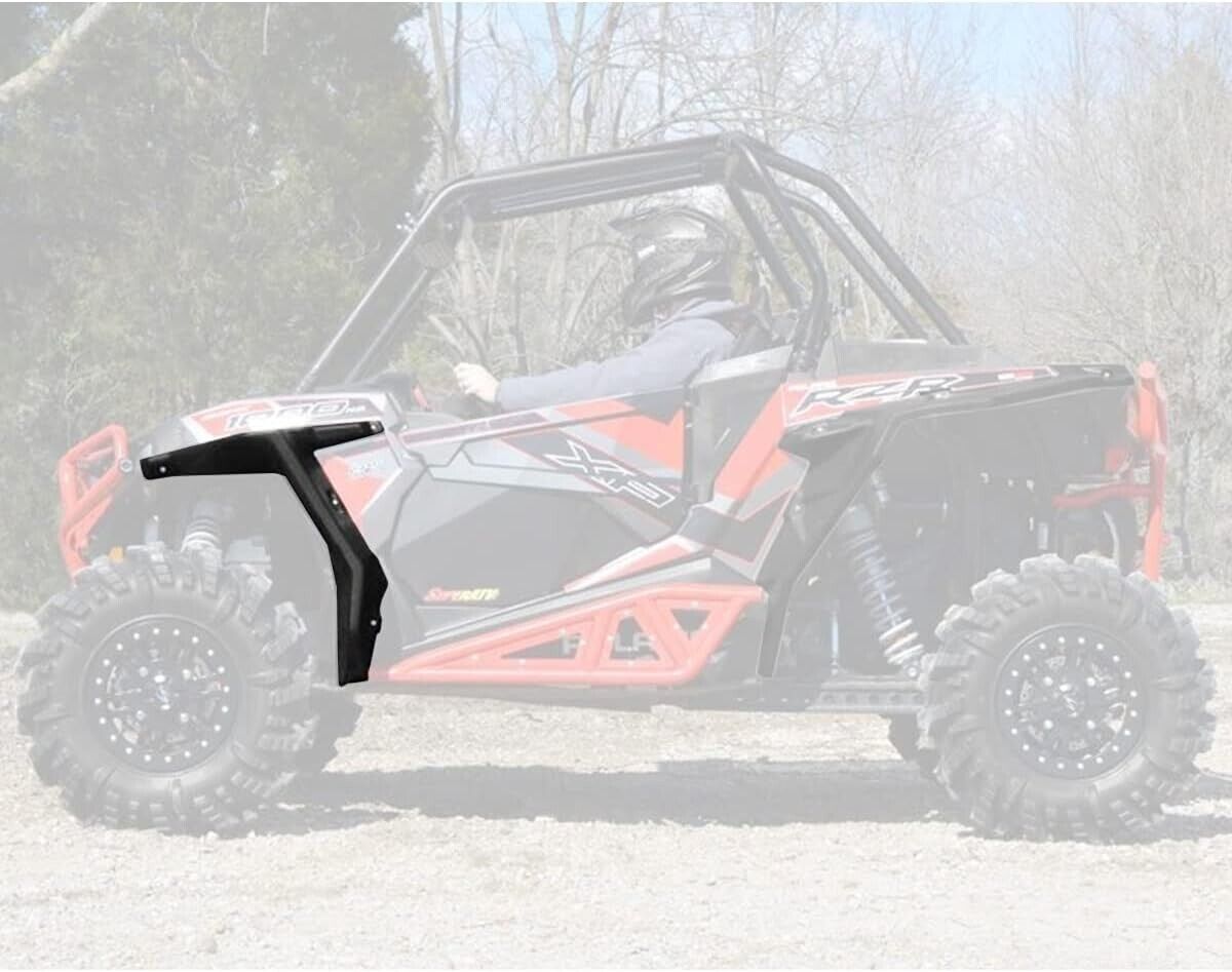 Wider Front Fender Flares Extender, A &amp; UTV PRO XXL Full Mud Guard for 2014-2022 Polaris RZR XP 1000 / Turbo/S 1000/900 / 900 S 2 or 4 Seater Fender Flare Extensions,Replace # 2881985