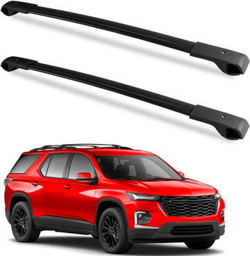 Wonderdriver Roof Rack Cross Bars Compatible with Chevy Chevrolet Traverse 2022 -2024