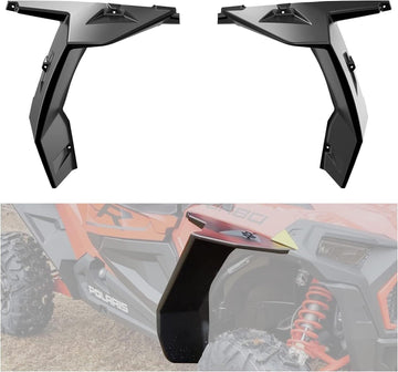 Wider Front Fender Flares Extender, A & UTV PRO XXL Full Mud Guard for 2014-2022 Polaris RZR XP 1000 / Turbo/S 1000/900 / 900 S 2 or 4 Seater Fender Flare Extensions,Replace # 2881985