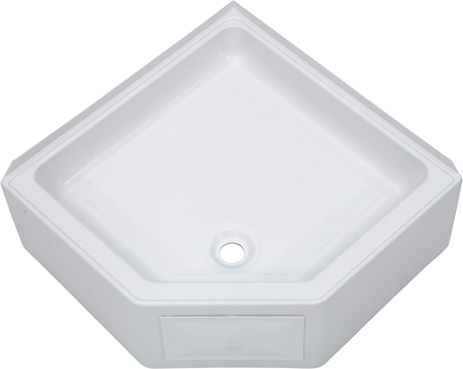 Lippert Components 325246 - 27X27 CORNER SHOWER PAN CD WHT