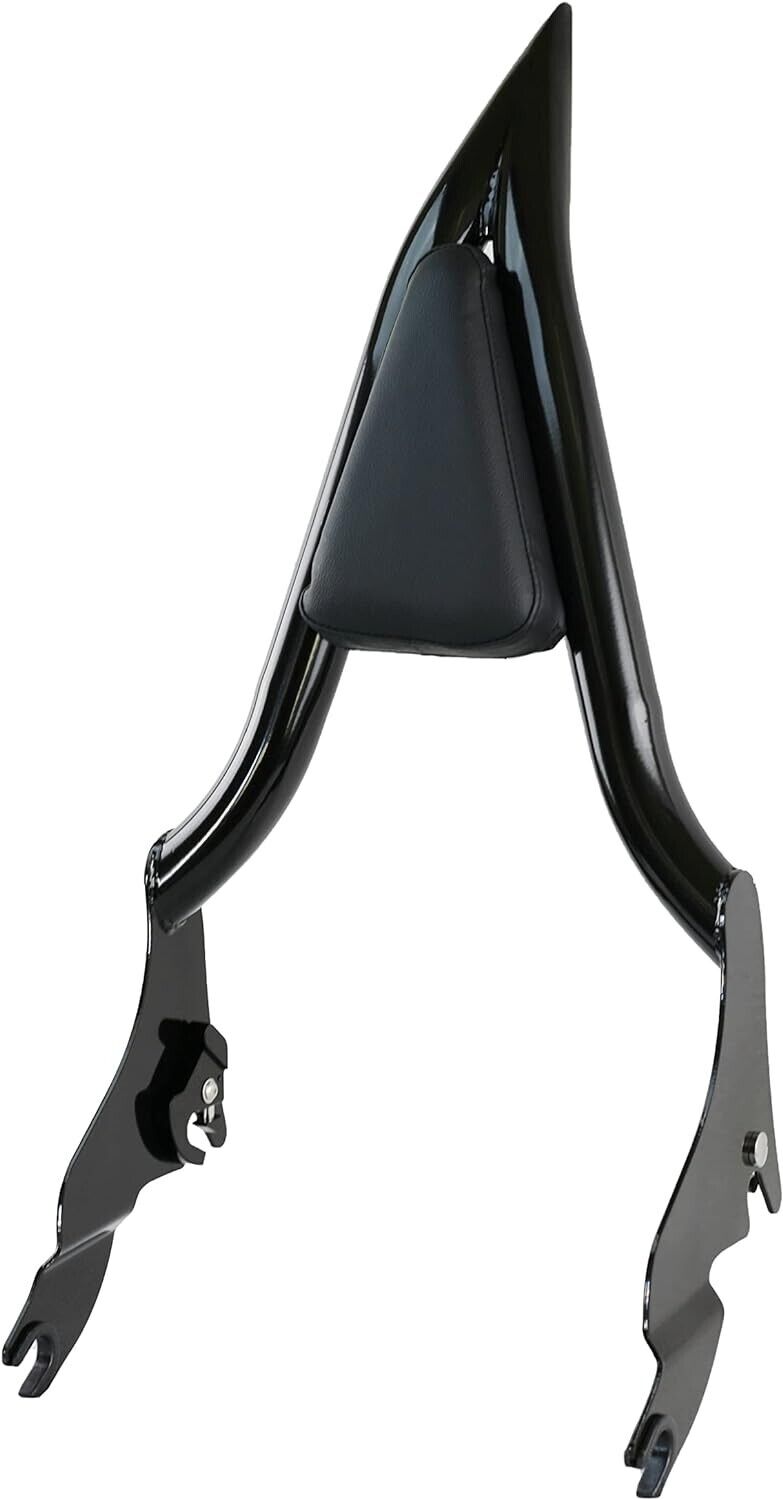 22&quot; Tall Backrest Sissy Bar For Harley Touring CVO Road Glide Road King Street