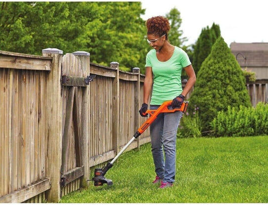 BLACK+DECKER 20V Max Lithium String Trimmer/Edger, 10" (LST201)