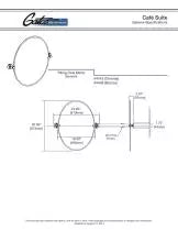 Gatco 4419 Cafe Oval Mirror