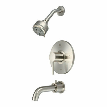 Pioneer 4MT110T-BN Single Handle Tub & Shower Trim Set PVD Brushed Nickel Finish