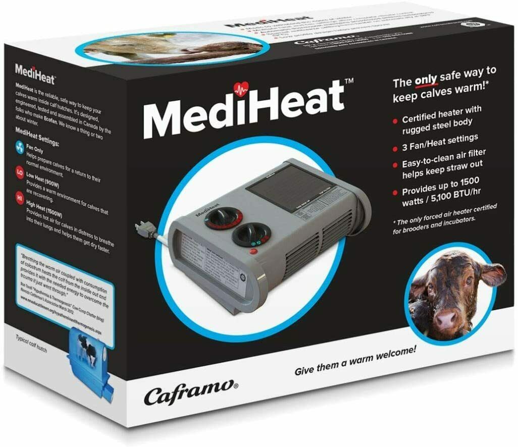 Caframo Warmer MediHeat Certified Calf Hutch Electric Heater