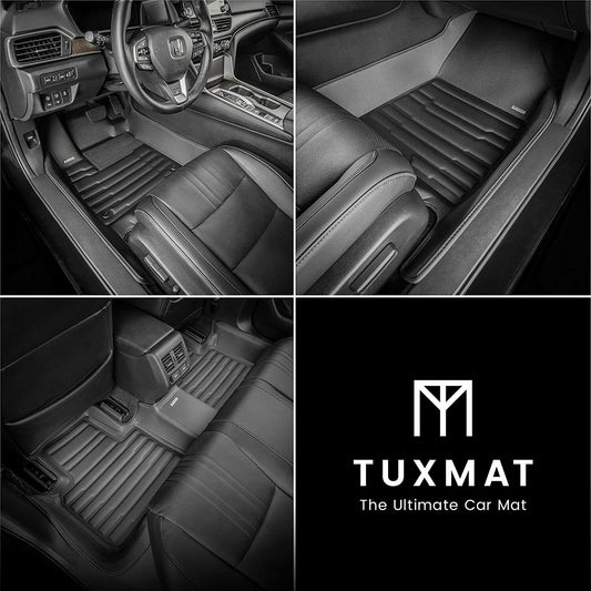 Honda Accord 2018 - 2023 Tuxmat 8390 Front And Rear Row Custom Floor Liners