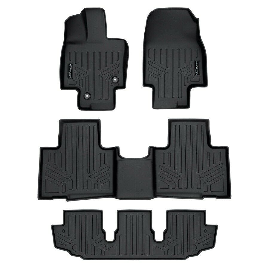 Toyota Highlander 2020-2023 3 Row Liners Black Smartliner SA0500/B0500/C0500