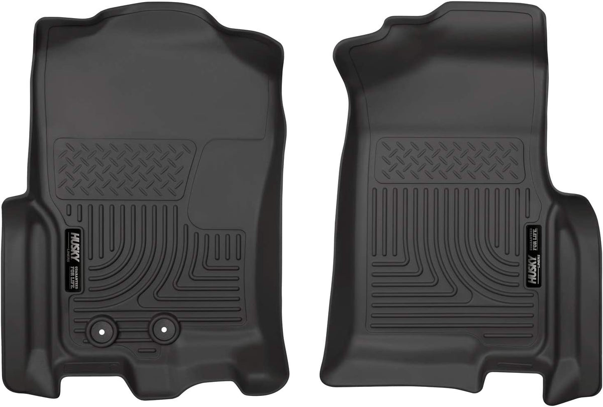 Husky Liners 18371 WeatherBeater Series Black Front Floor Liner For Ford Expedition/ Lincoln Navigator