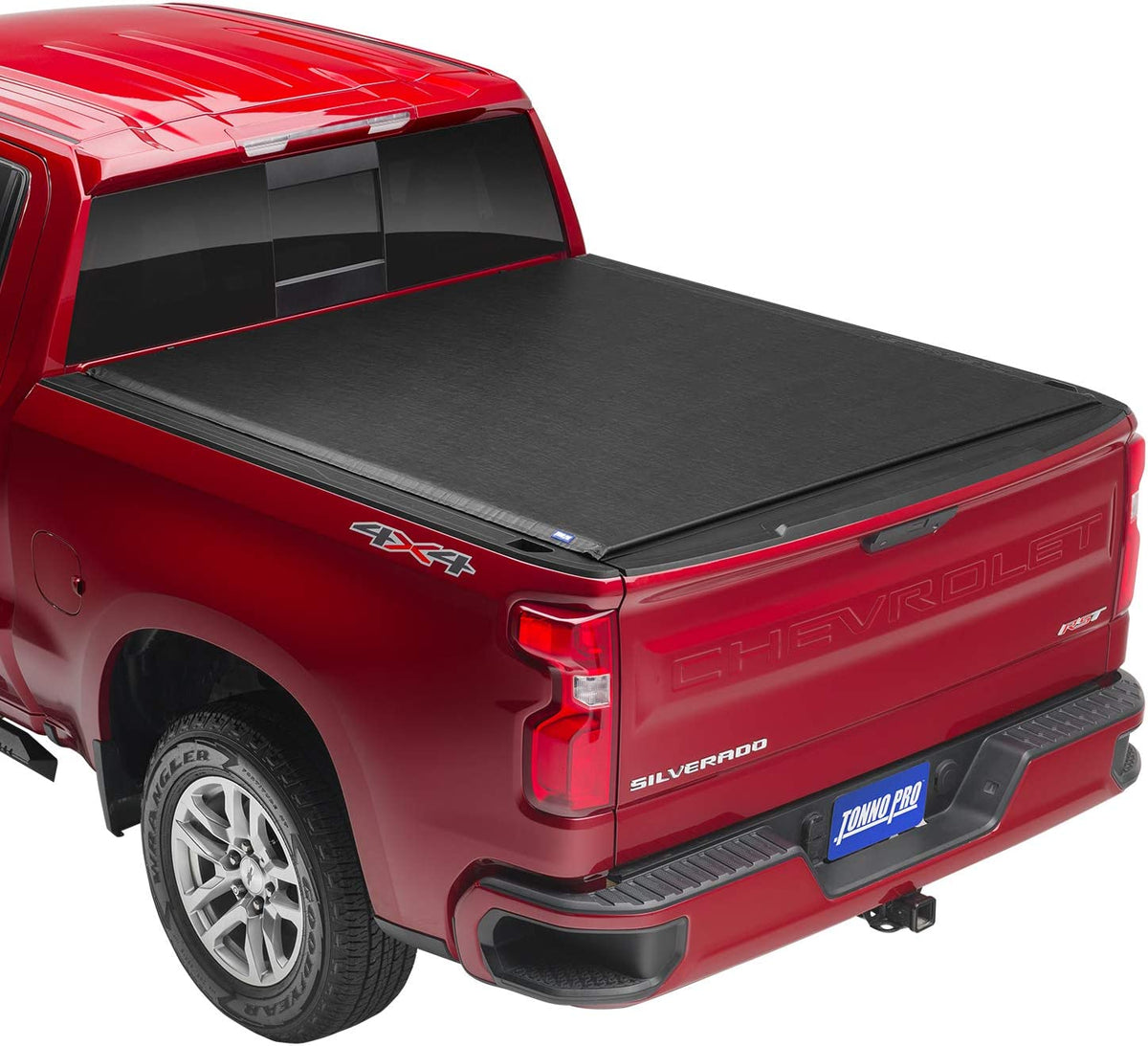 2019-2022 Chevy/GMC Silverado/Sierra, Works w/MultiPro/Flex Tailgate 6&#39; 7&quot; Bed (79.4&quot;) (Tonno Pro Lo Roll, Soft Roll-up Truck Bed Tonneau Cover | LR-1100)