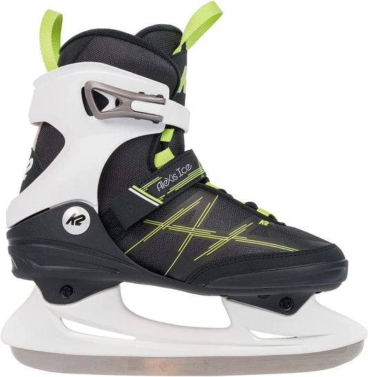 K2 Skate Alexis Ice Skate, Gray_Green