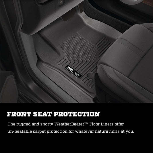 Husky Liners 18371 WeatherBeater Series Black Front Floor Liner For Ford Expedition/ Lincoln Navigator