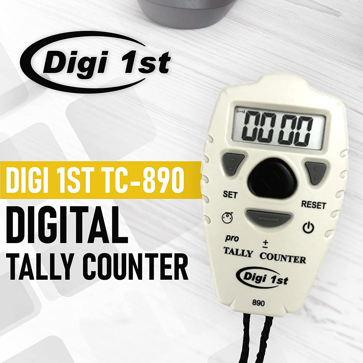 Digi 1st TC-890 Digital Pitch &amp; Doorman Tally Counter - Set of Three