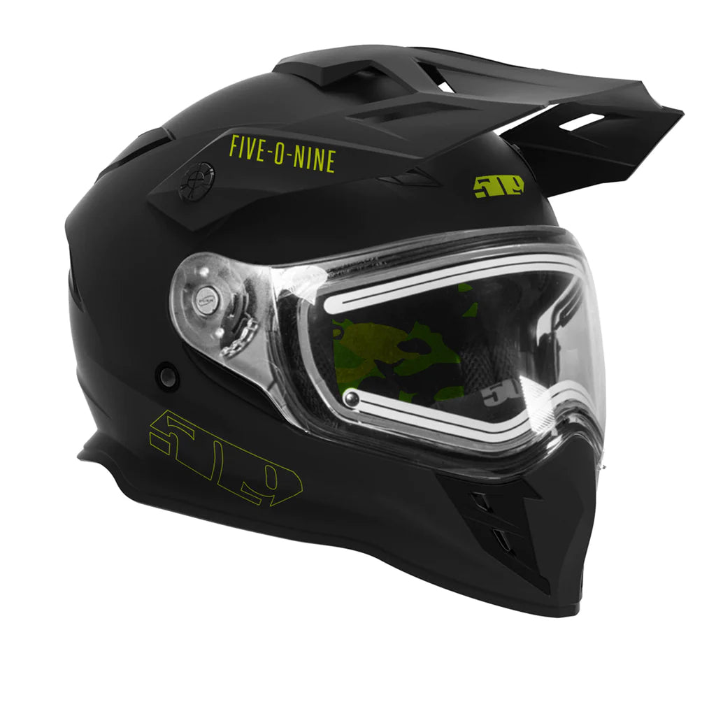 509 Delta R3L Ignite Covert Camo Snowmobile Helmet Size Large