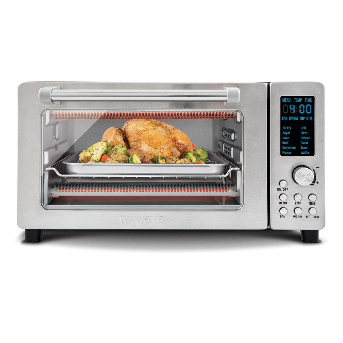 NuWave 20831 Bravo 0.7 cubic foot Air Fryer Toaster Oven