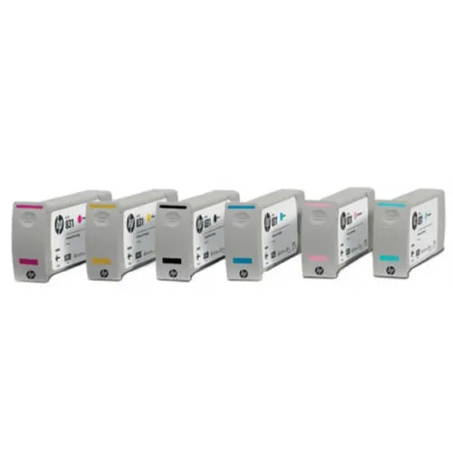 HP Latex 831A Ink Cartridges for Latex Series 300-500 Printers  Light Cyan, Black, Magenta and Yellow