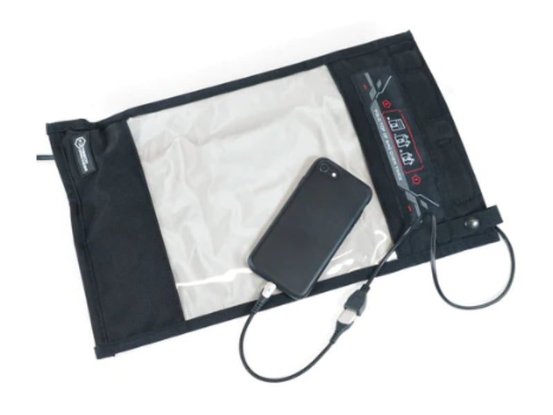 MISSION DARKNESS™ WINDOW CHARGE &amp; SHIELD FARADAY BAG W/ CHARGING KIT