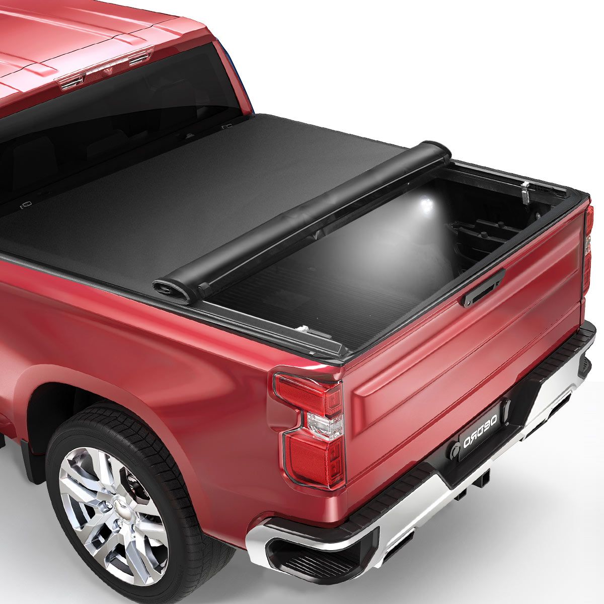 OEDRO® 6ft Soft Roll Up Tonneau Cover for 2005-2021 Nissan Frontier (ONLY for Models with Utili-Track System