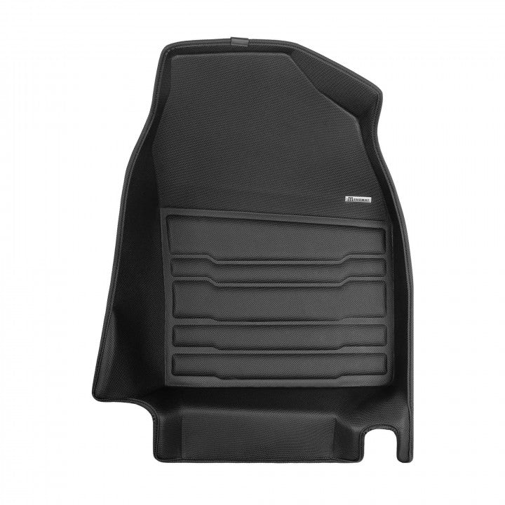 TuxMat 8416 - Black Front And Rear Row Custom Floor Liner Set For BMW X3